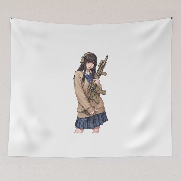 Item preview, Tactical School Girl - Anime Special Ops designed and sold by RAWLIFEGRAPHIC.