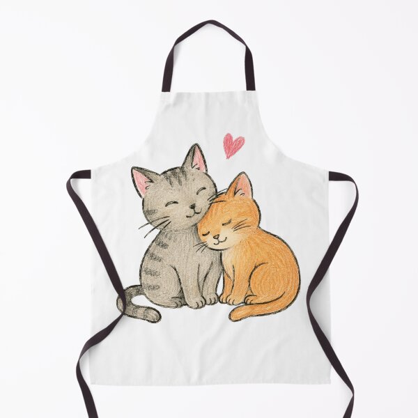 Item preview, Two Cats Cuddling Under a Heart designed and sold by Medya-Tivation.