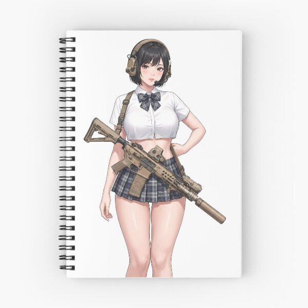 Item preview, Tactical School Girl - Anime Special Ops designed and sold by RAWLIFEGRAPHIC.