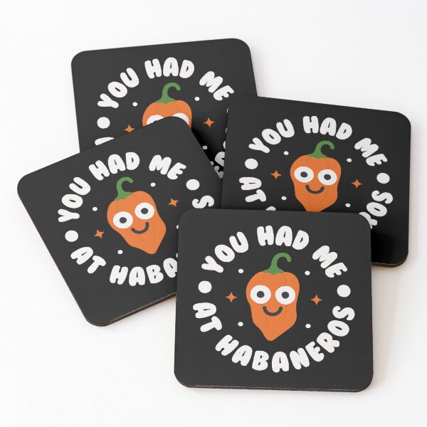 Item preview, You Had Me At Habaneros - Orange Chili Pepper Habanero designed and sold by TomThornton.