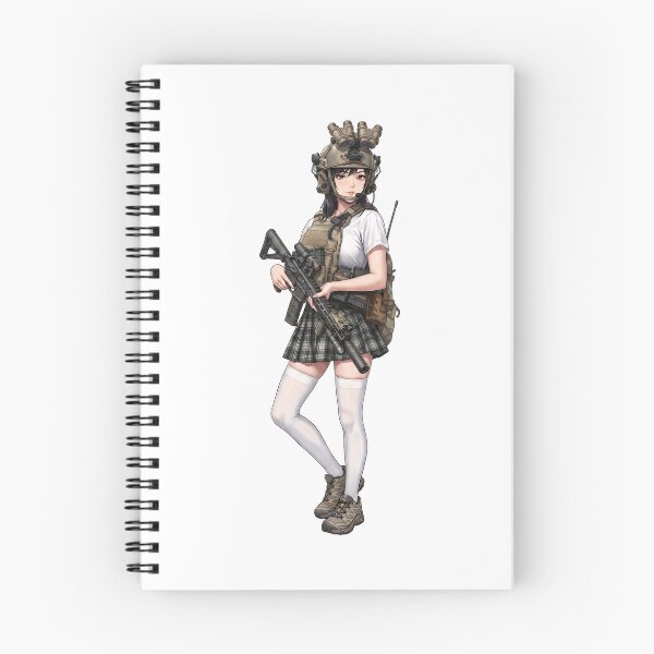 Item preview, Tactical School Girl - Anime Special Ops designed and sold by RAWLIFEGRAPHIC.