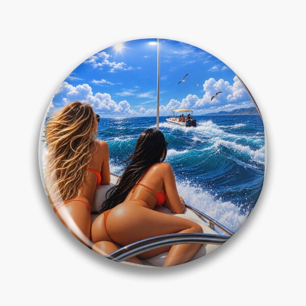 Item preview, Boat Life Girls Summer Ocean Yacht Bikini Vacation  designed and sold by LC&LCPlatform.