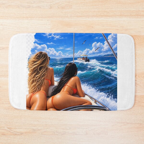 Item preview, Boat Life Girls Summer Ocean Yacht Bikini Vacation  designed and sold by LC&LCPlatform.