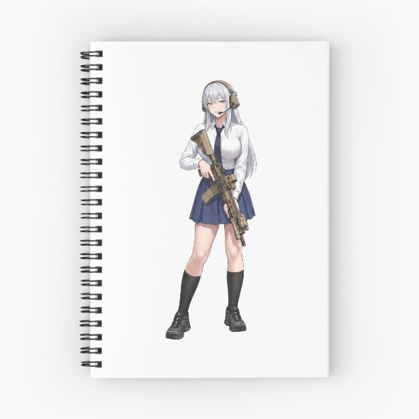 Item preview, Tactical School Girl - Anime Special Ops designed and sold by RAWLIFEGRAPHIC.