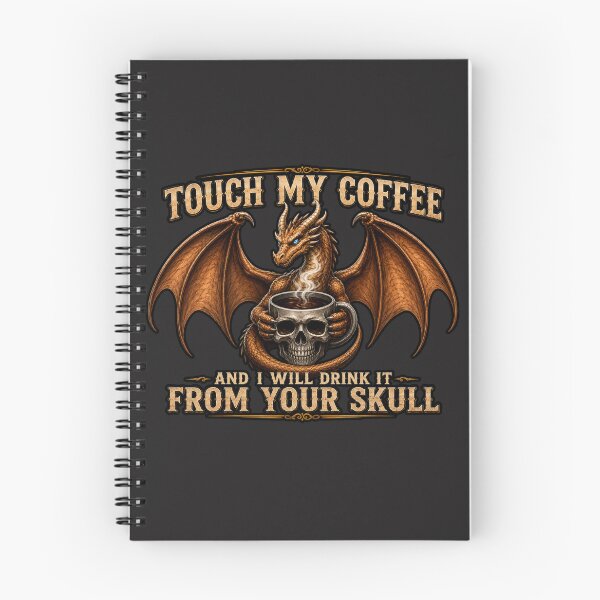 Item preview, Funny Dragon Coffee  Fantasy Graphic  designed and sold by INKRebelGraphic.