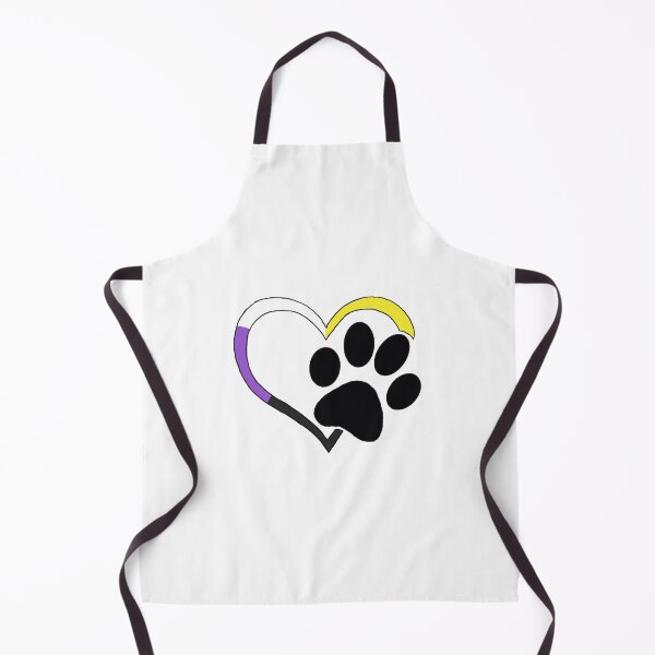 Item preview, non binary heart paw designed and sold by the-imPAWium.