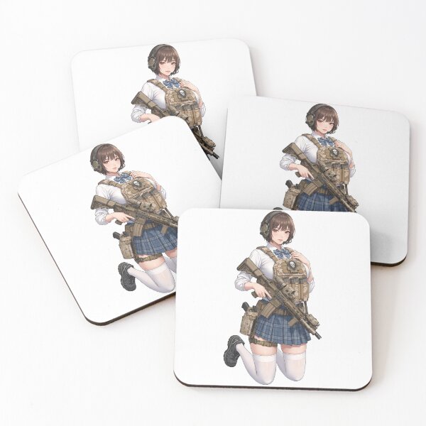 Item preview, Tactical School Girl - Anime Special Ops designed and sold by RAWLIFEGRAPHIC.