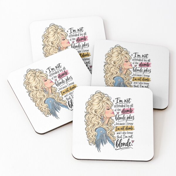 Item preview, Dolly Parton Funny Blonde designed and sold by gillys.