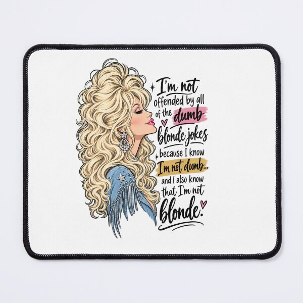 Item preview, Dolly Parton Funny Blonde designed and sold by gillys.