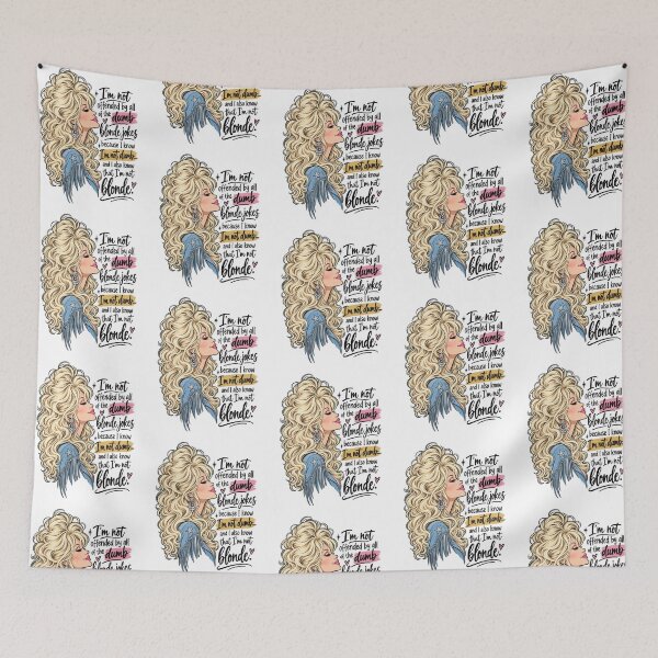 Item preview, Dolly Parton Funny Blonde designed and sold by gillys.