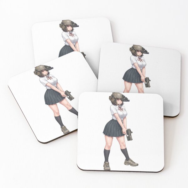 Item preview, Tactical School Girl - Anime Special Ops designed and sold by RAWLIFEGRAPHIC.