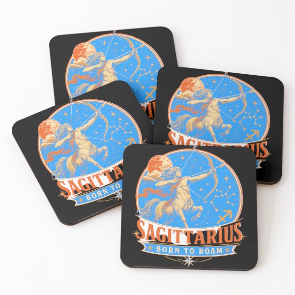 Item preview, Sagittarius Centaur Vintage Zodiac  — Dark Edition designed and sold by TheOddPrints.