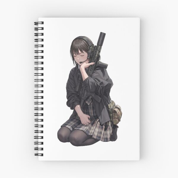 Item preview, Tactical School Girl - Anime Special Ops designed and sold by RAWLIFEGRAPHIC.