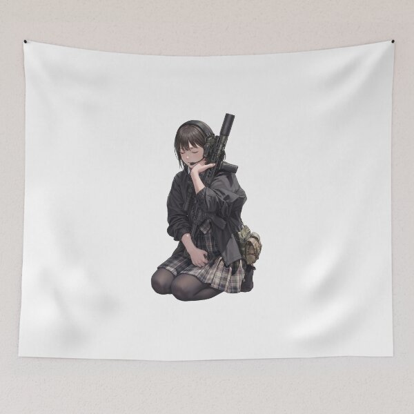 Item preview, Tactical School Girl - Anime Special Ops designed and sold by RAWLIFEGRAPHIC.