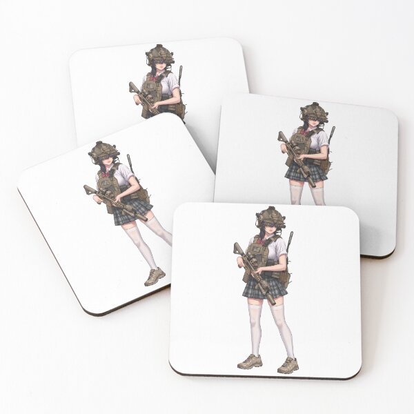 Item preview, Tactical School Girl - Anime Special Ops designed and sold by RAWLIFEGRAPHIC.