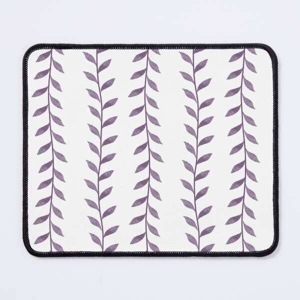 Item preview, Leaf Lineage - Lavender Gray designed and sold by Fabricatemyart.