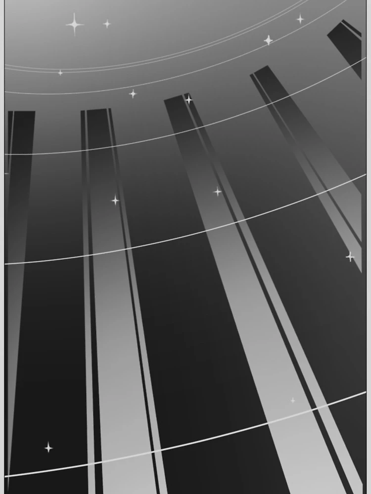 Thumbnail 4 of 4, iPhone Case, Colorless: Rays designed and sold by DaBlanketMan.