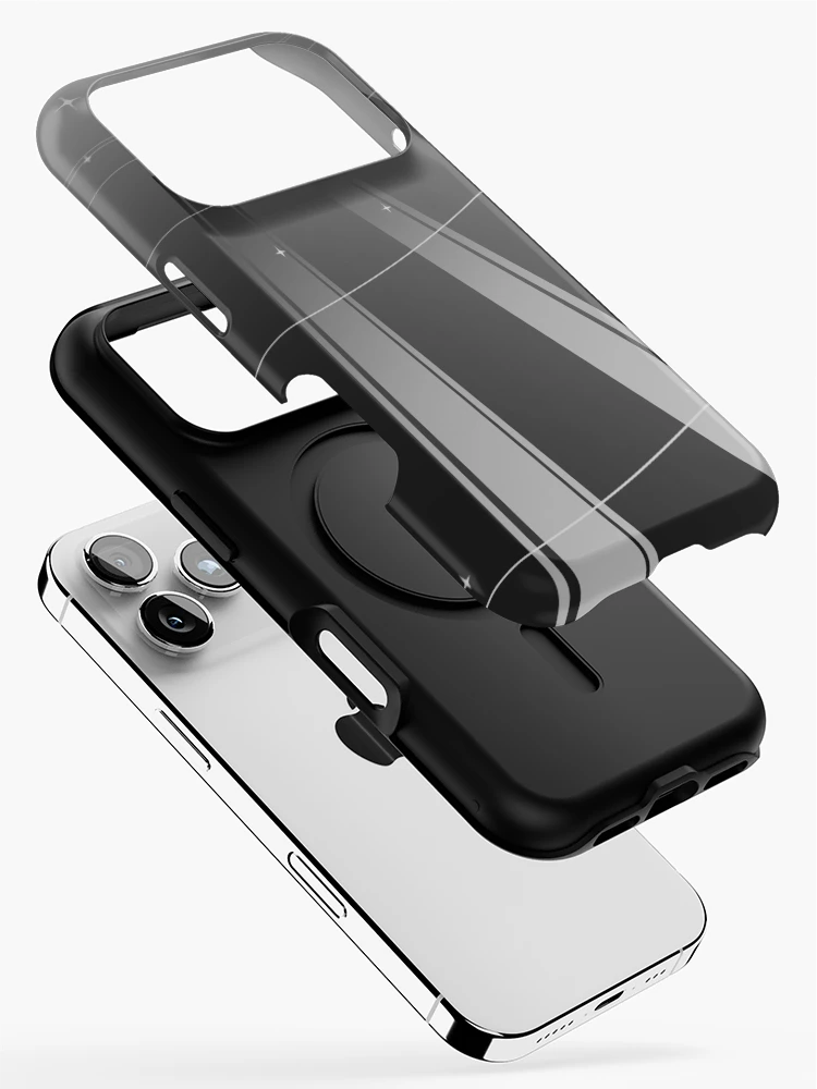 Thumbnail 2 of 4, iPhone Case, Colorless: Rays designed and sold by DaBlanketMan.