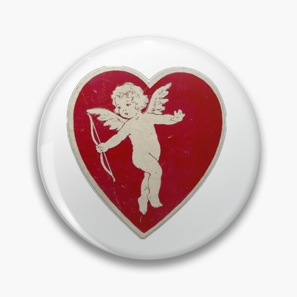Item preview, Vintage Cupid Valentine's Red Heart designed and sold by zoeyyyrose.
