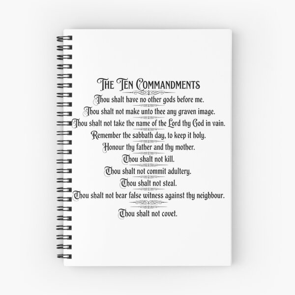 Item preview, The Ten Commandments in Victorian Script designed and sold by Wanda Case.