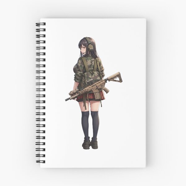 Item preview, Tactical School Girl - Anime Special Ops designed and sold by RAWLIFEGRAPHIC.