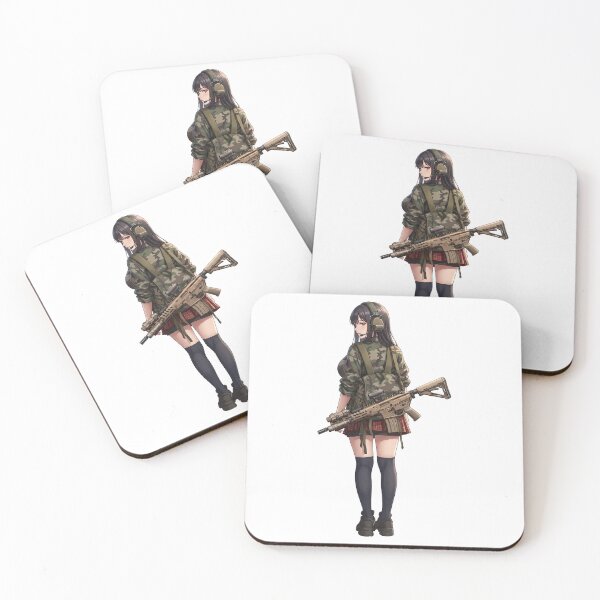 Item preview, Tactical School Girl - Anime Special Ops designed and sold by RAWLIFEGRAPHIC.