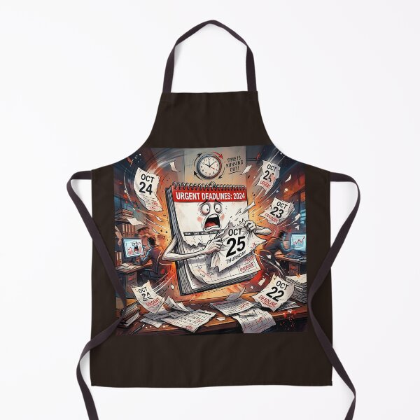 Item preview, Urgent Deadlines Panic Calendar Tearing Pages Humor designed and sold by Michaelragheb.