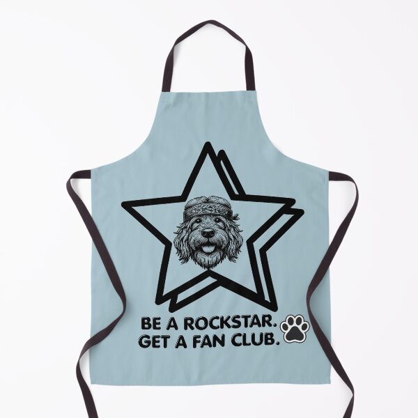 Item preview, Be a Rockstar - Boho/Dog lover humor designed and sold by 247DesignStudio.