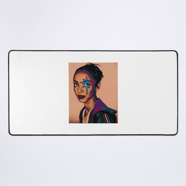 Item preview, Retro Smooth Soul Singer Eye Art Print - Vintage 80S Pop Icon Minimalist Portrait Graphic | ⭐⭐⭐⭐⭐ Best Seller designed and sold by Mokapro.
