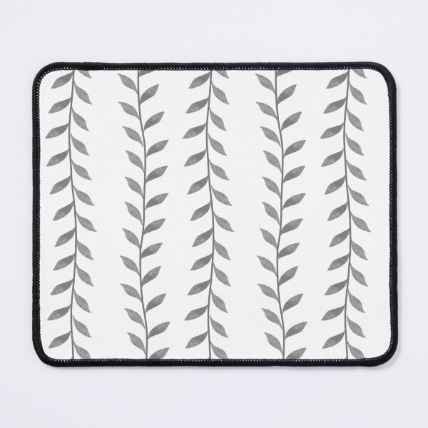 Item preview, Leaf Lineage - Black & White designed and sold by Fabricatemyart.