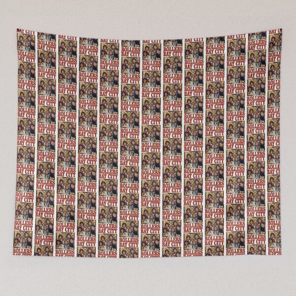 Item preview, Retro Tartan Horde 70S Scottish Pop Rock Tribute Art - Shang A Lang Fan Design | Best Buy designed and sold by EduardCh.