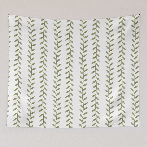 Item preview, Leaf Lineage -Sage Olive  designed and sold by Fabricatemyart.
