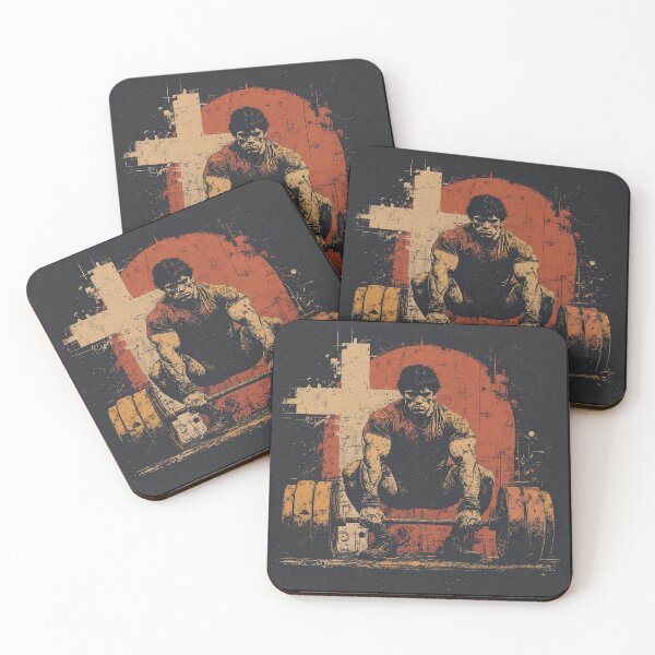 Item preview, Faith and Strength Deadlift Cross designed and sold by D-Oles-Mercher.