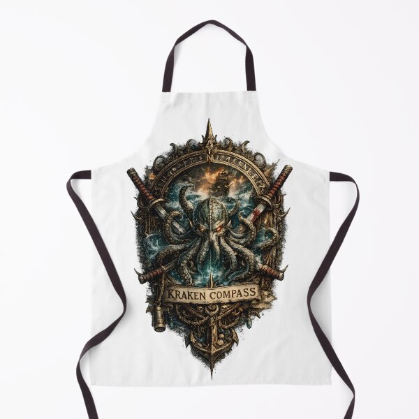 Item preview, Kraken Compass Nautical Fantasy designed and sold by CreativeMindsetLab.