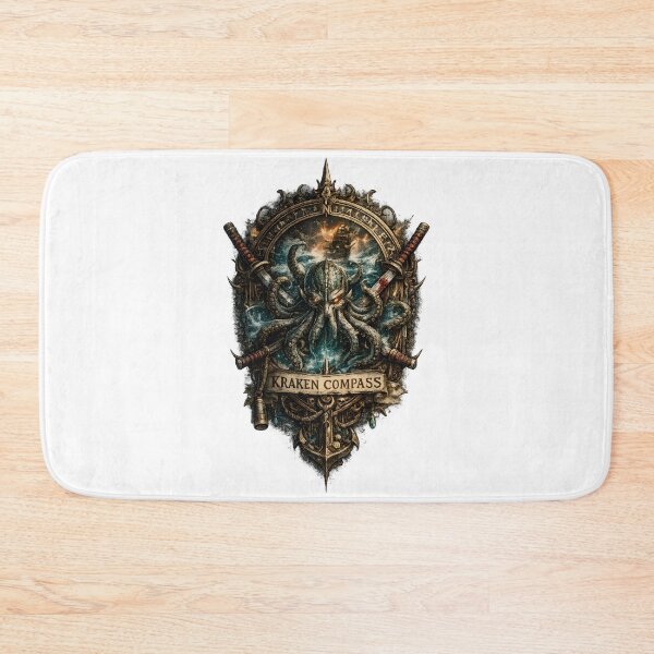 Item preview, Kraken Compass Nautical Fantasy designed and sold by CreativeMindsetLab.