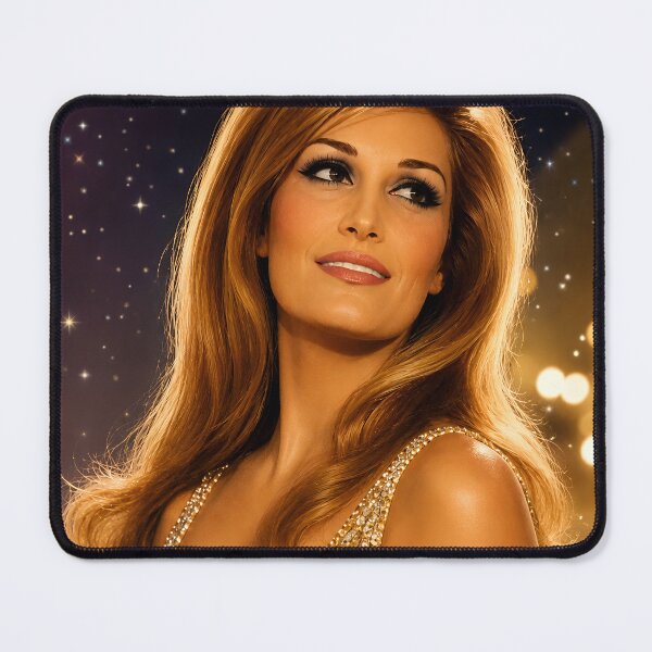 Item preview, Diva Diva Under the Stars – Glamorous Retro 70s Portrait  Main TagUnder the Stars – Retro 70s Glamour Portrait designed and sold by ateliermnp.