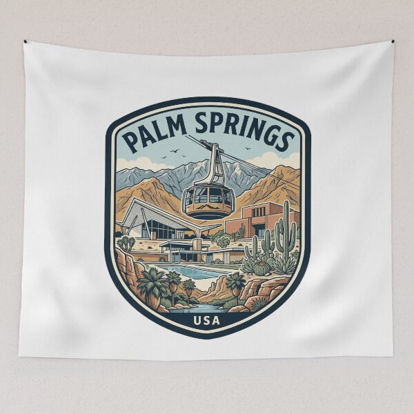 Item preview, Palm Springs California Aerial Tramway Mid Century Modern designed and sold by k3rstman1.