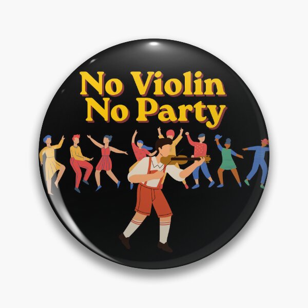 Item preview, No Violin No Party designed and sold by Konvero.