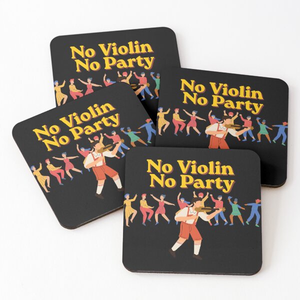 Item preview, No Violin No Party designed and sold by Konvero.