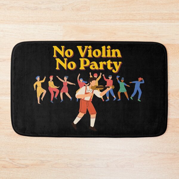 Item preview, No Violin No Party designed and sold by Konvero.