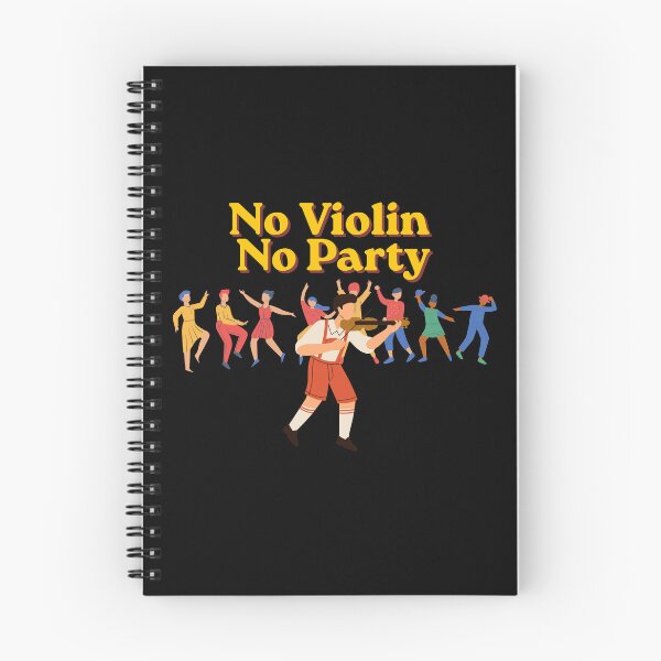 Item preview, No Violin No Party designed and sold by Konvero.