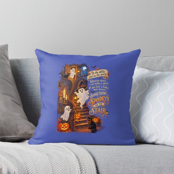 Item preview, Flickering Lights, Scary Sights — Halloween Night designed and sold by Novel Works Studio.