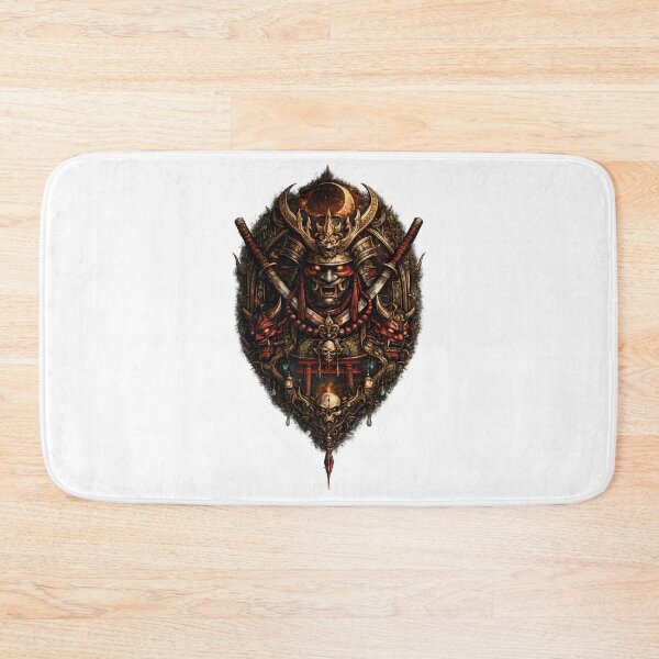 Item preview, Japanese Samurai Warrior Red Moon designed and sold by CreativeMindsetLab.
