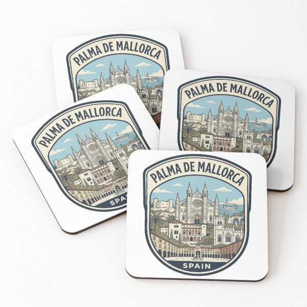 Item preview, Palma de Mallorca Spain Vintage Travel Badge designed and sold by k3rstman1.