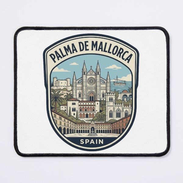 Item preview, Palma de Mallorca Spain Vintage Travel Badge designed and sold by k3rstman1.