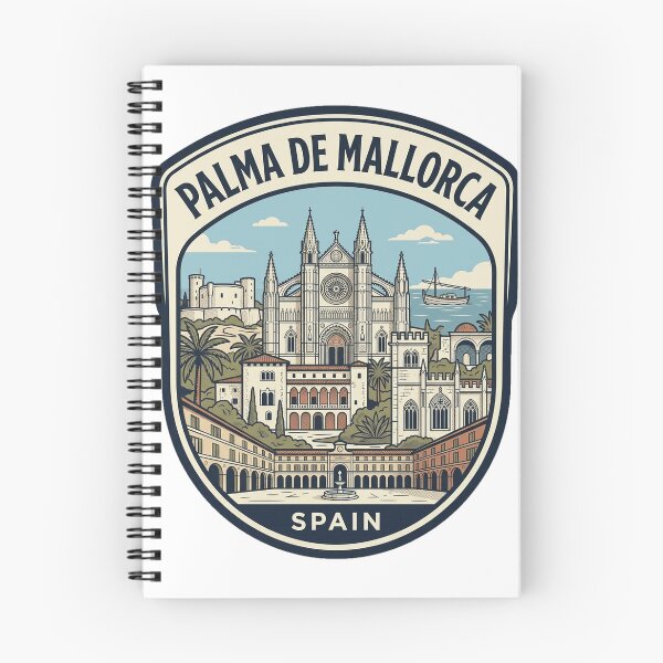Item preview, Palma de Mallorca Spain Vintage Travel Badge designed and sold by k3rstman1.