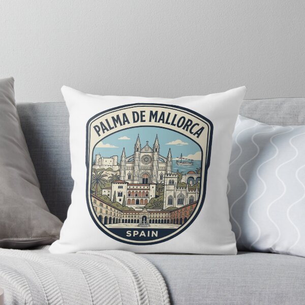 Item preview, Palma de Mallorca Spain Vintage Travel Badge designed and sold by k3rstman1.