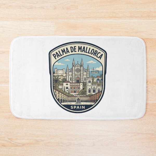 Item preview, Palma de Mallorca Spain Vintage Travel Badge designed and sold by k3rstman1.