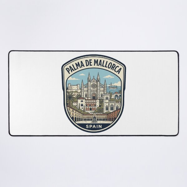 Item preview, Palma de Mallorca Spain Vintage Travel Badge designed and sold by k3rstman1.