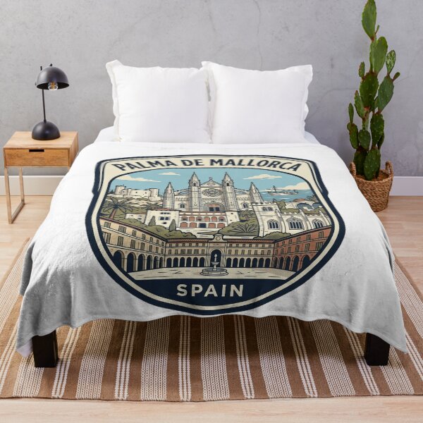 Item preview, Palma de Mallorca Spain Vintage Travel Badge designed and sold by k3rstman1.